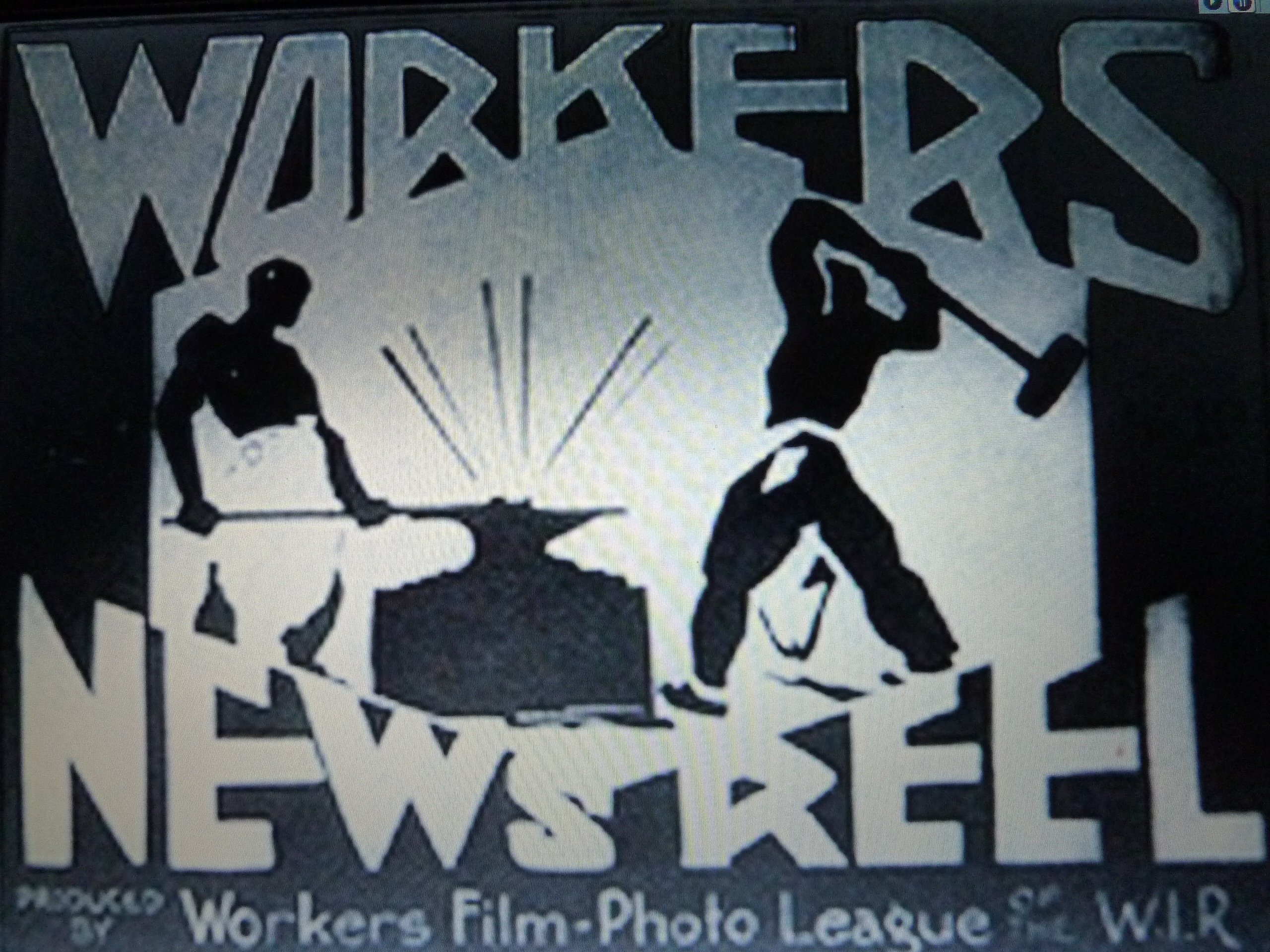  Logotipo de Workers Newsreel (EEUU).
