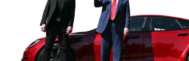 Gigantes digitales fuera de Estados Unidos: ¿competidores o aliados en la economía de la atención? Fragmento de cartel de campaña de Everyone hates Elon